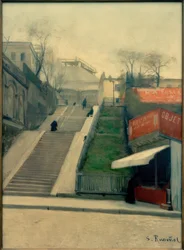 De bouw van de Sacré-Coeur